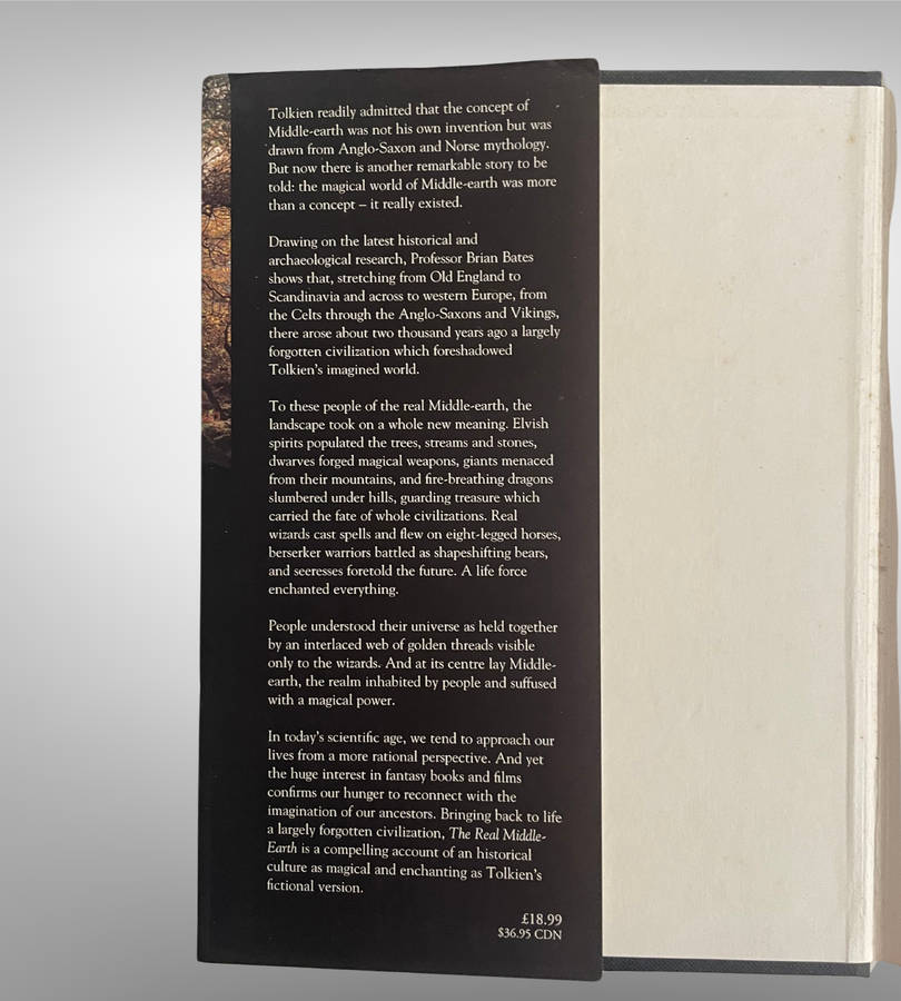 The Real Middle-Earth by Brian Bates  Hardcover  The Magic & Mystery That Inspired Tolkien