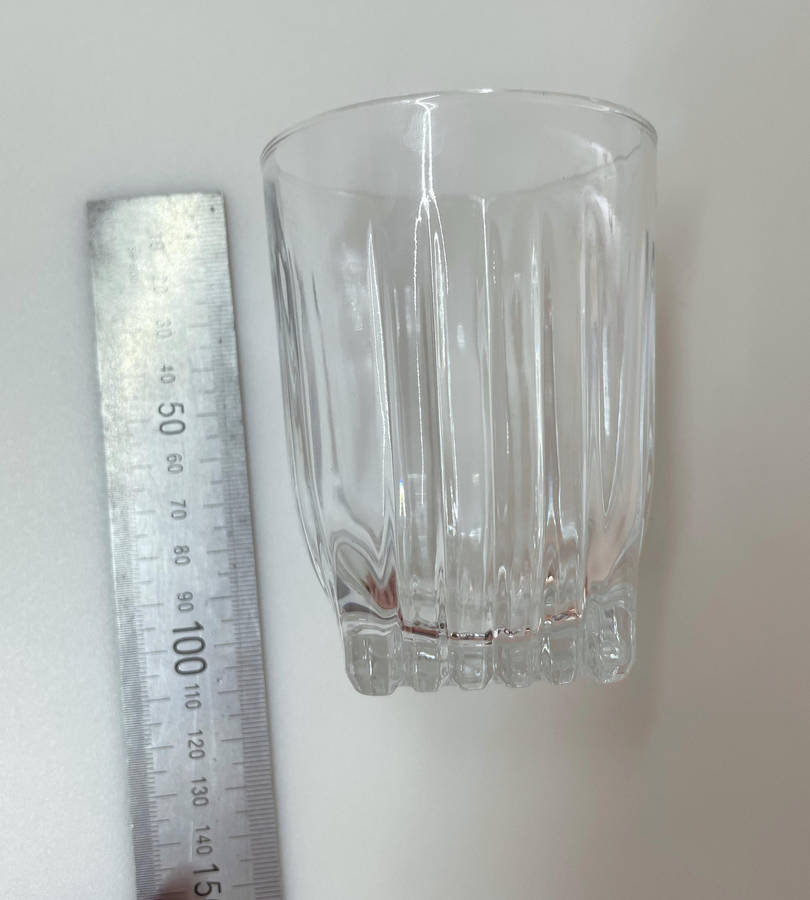 Classic 240ml Glass Tumbler Set  Set of 6 | Elegant, Clear, Durable  New & Unused