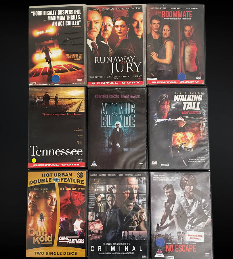90+ Mixed Genre DVDs  Thriller, Drama, Comedy, Action & More! Bargain Lot  Used Condition