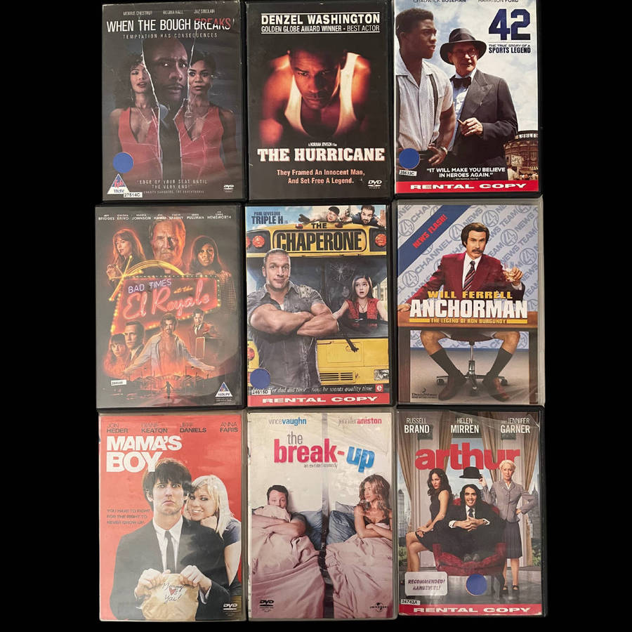 90+ Mixed DVDs Bargain Bulk Lot | Used Condition | Various Genres