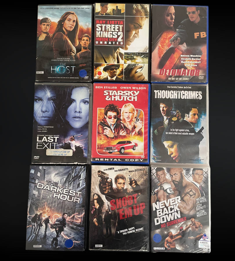 90+ Mixed Genre DVDs  Thriller, Drama, Comedy, Action & More! Bargain Lot  Used Condition