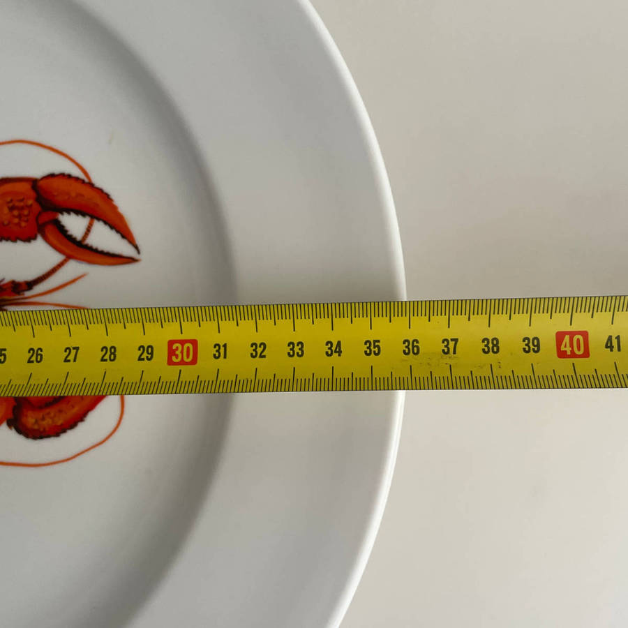 Boardmans Essence Porcelain Lobster/Crayfish Serving Platter  36 cm  Dishwasher, Oven & Microwave