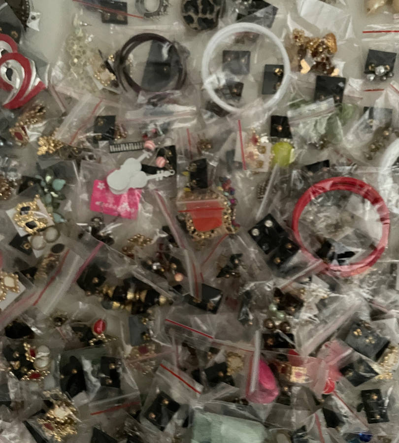 Lot of 700+ Costume Jewelry Earrings  Mixed Styles & Duplicates, Sold As-Is