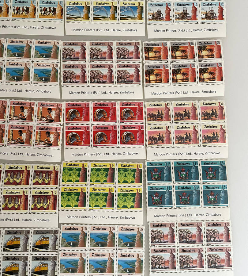1985 Zimbabwe Stamp Collection  Rose Rigden, UN Decade for Women, National Archives  589+ MNH Stam