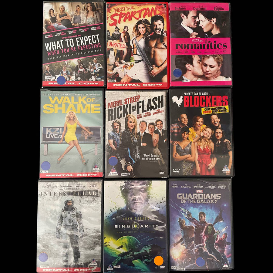 90+ Mixed DVDs Bargain Bulk Lot | Used Condition | Various Genres