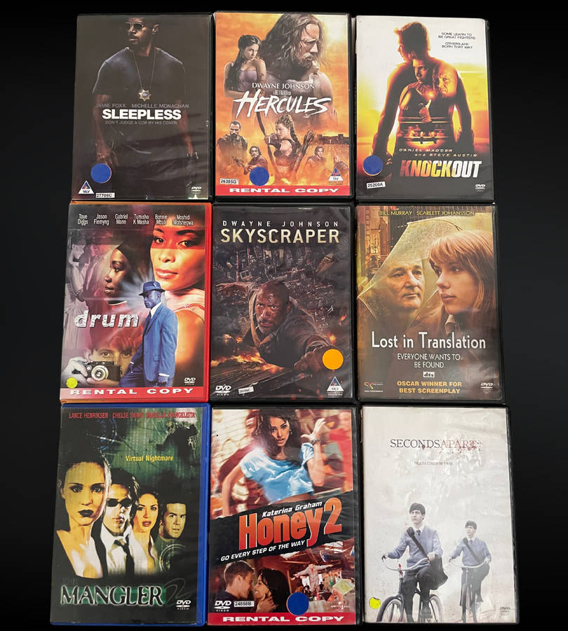 90+ Mixed Genre DVDs  Thriller, Drama, Comedy, Action & More! Bargain Lot  Used Condition