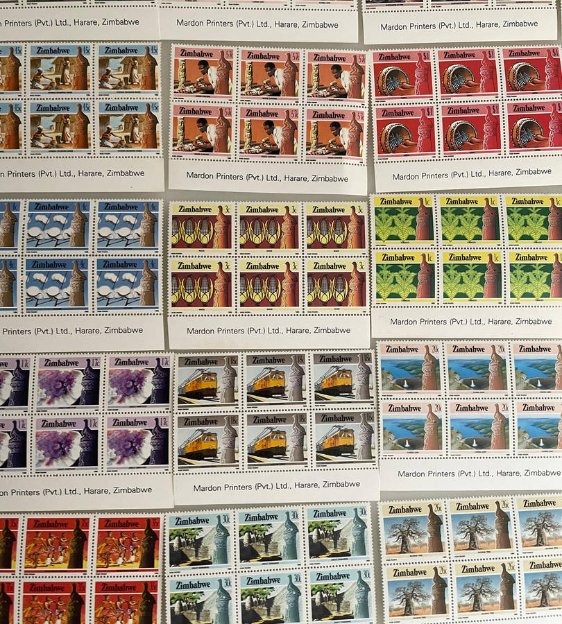 1985 Zimbabwe Stamp Collection  Rose Rigden, UN Decade for Women, National Archives  589+ MNH Stam