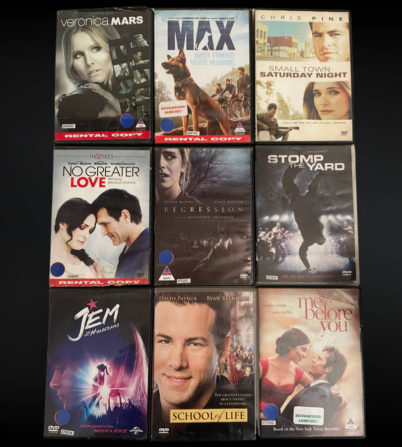 90+ Mixed Genre DVDs  Thriller, Drama, Comedy, Action & More! Bargain Lot  Used Condition