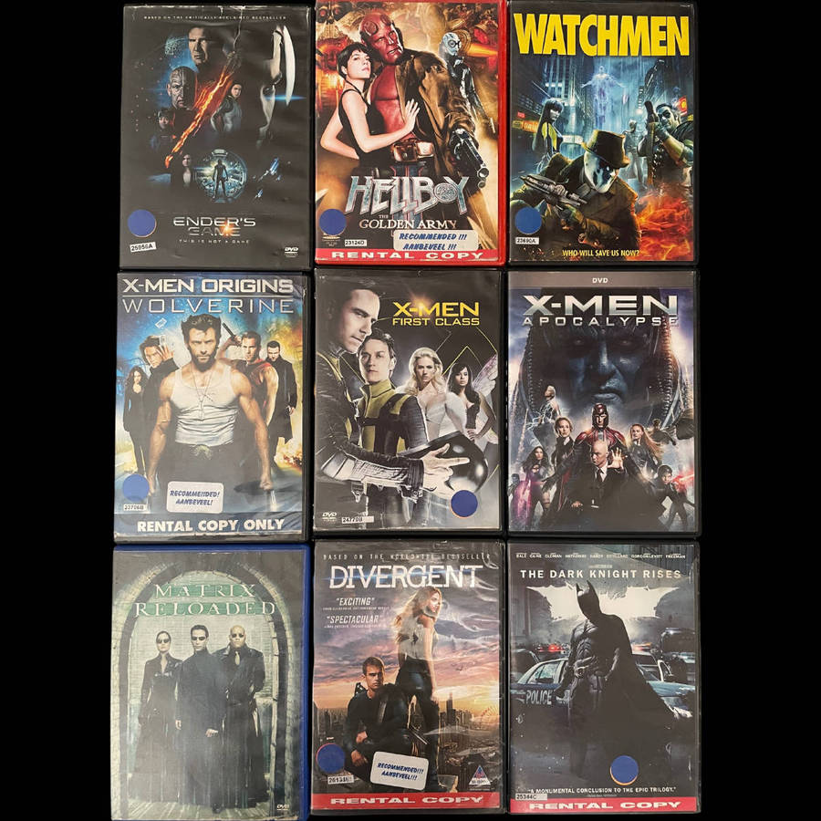 90+ Mixed DVDs Bargain Bulk Lot | Used Condition | Various Genres