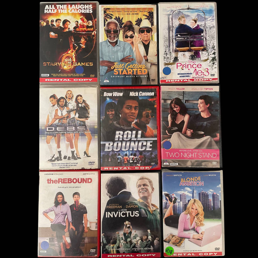 90+ Mixed DVDs Bargain Bulk Lot | Used Condition | Various Genres