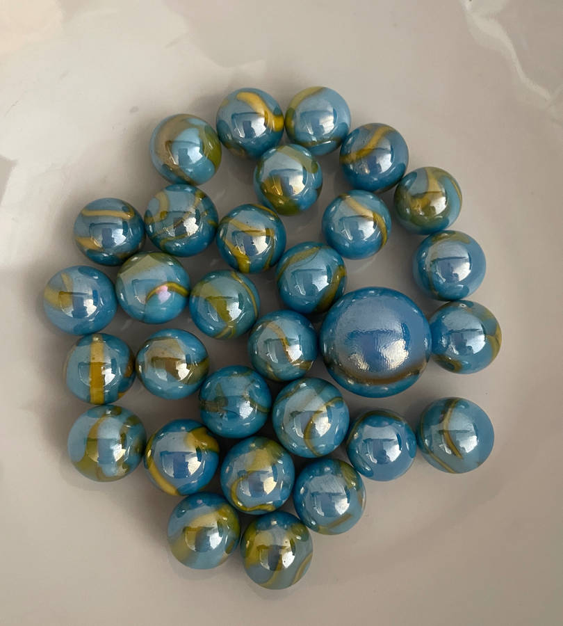 Reduced! Biggest Ever Vintage Marble Collection (10kg)  Includes  Marbles & Big Jim Carry Case