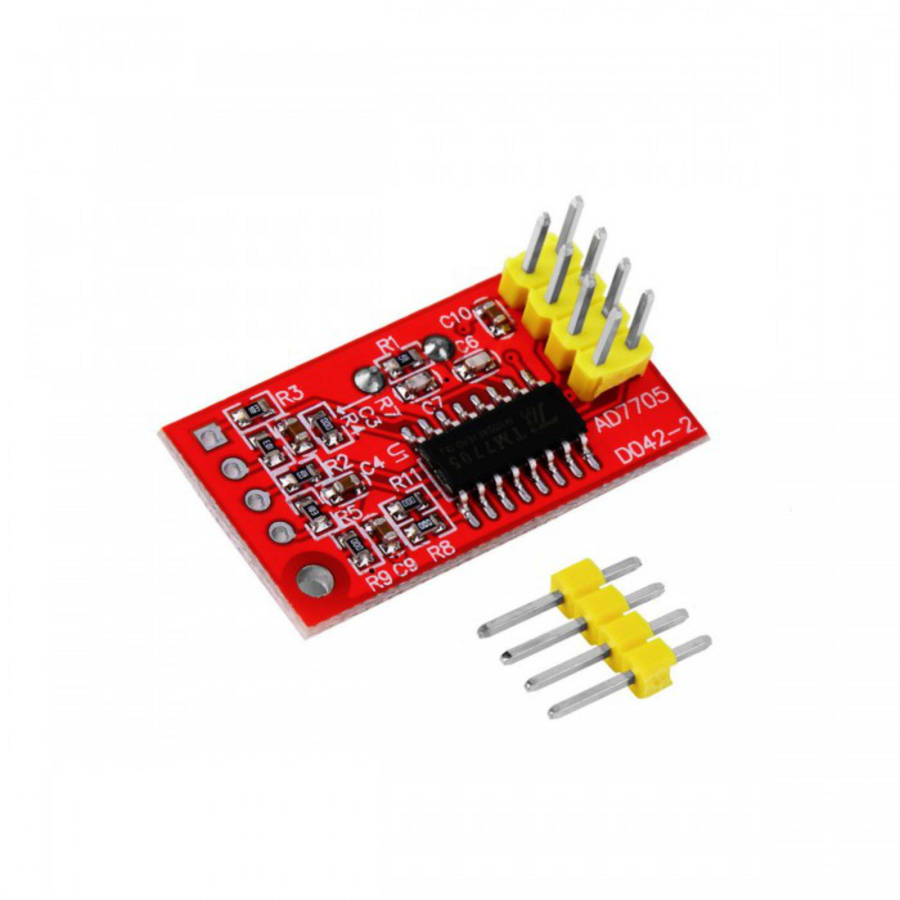 AD7705 Dual 16-bit ADC Data Acquisition Module