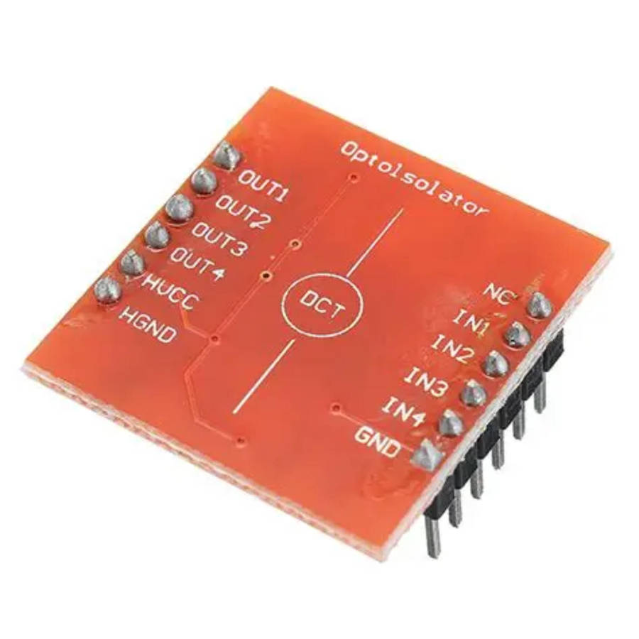 A87 4 roads opto-isolation module high-low level expansion board