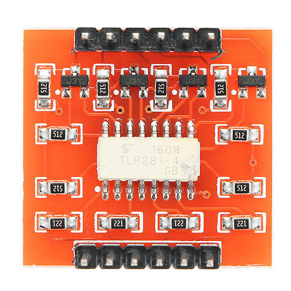 A87 4 roads opto-isolation module high-low level expansion board