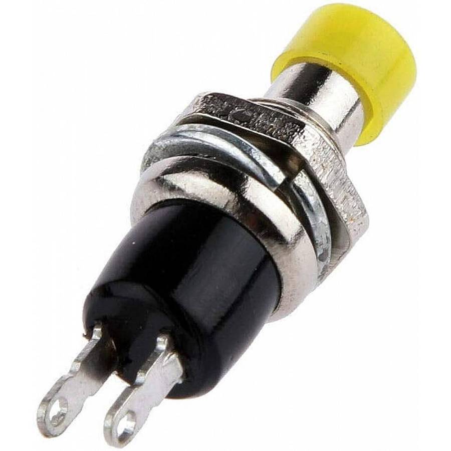 Push button switch PBS-110 Yellow Press Break