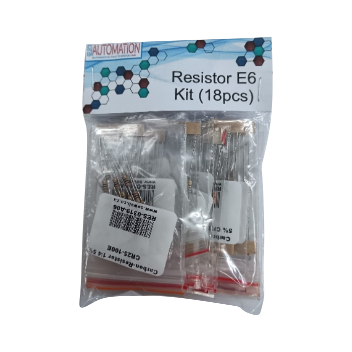 RESISTOR KIT E6 (18 PCS)