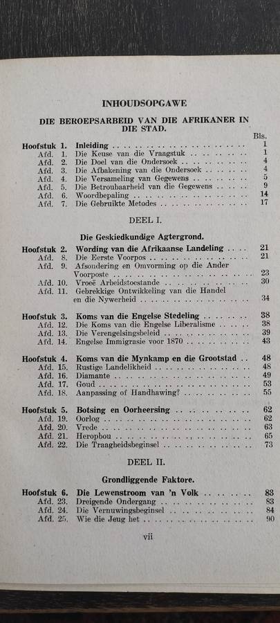 Die beroepsarbeid van die Afrikaner in die stad (Pauw - 1946)