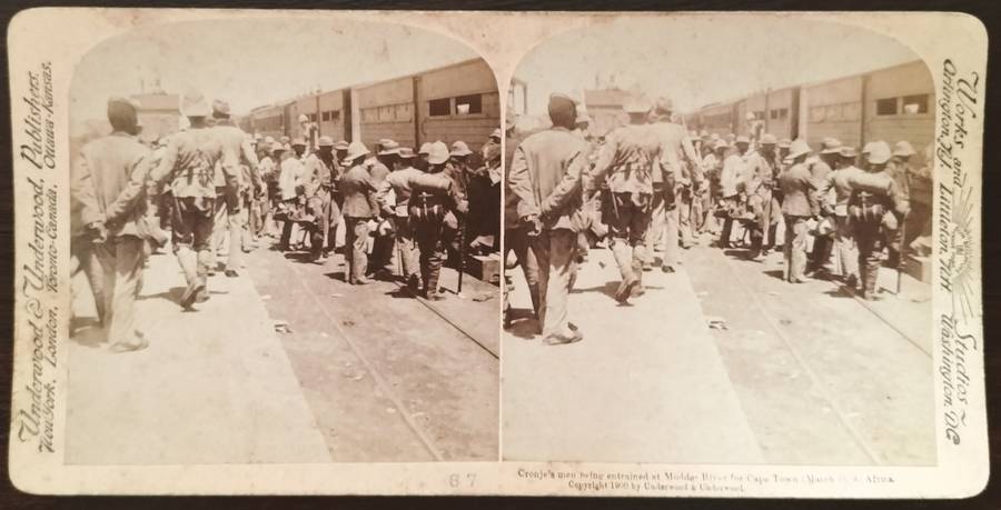 Anglo-Boer War Stereo view / Photograph