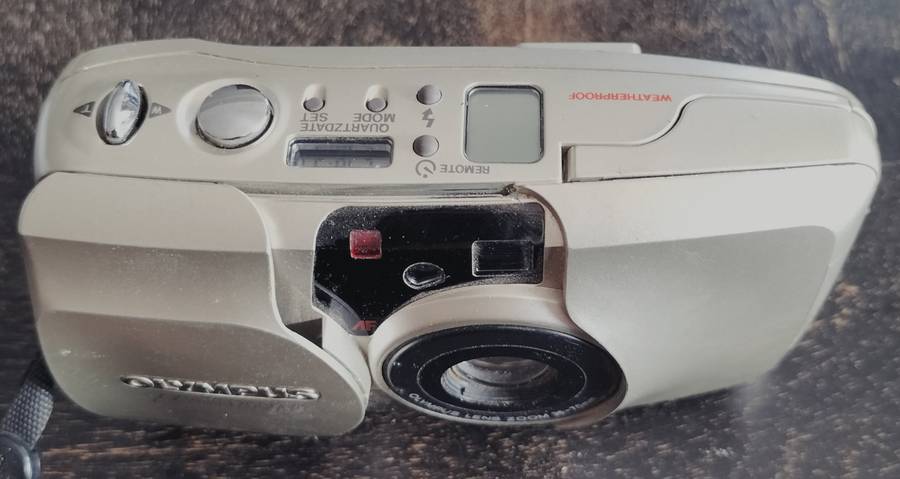 Vintage digital Olympus digital camera