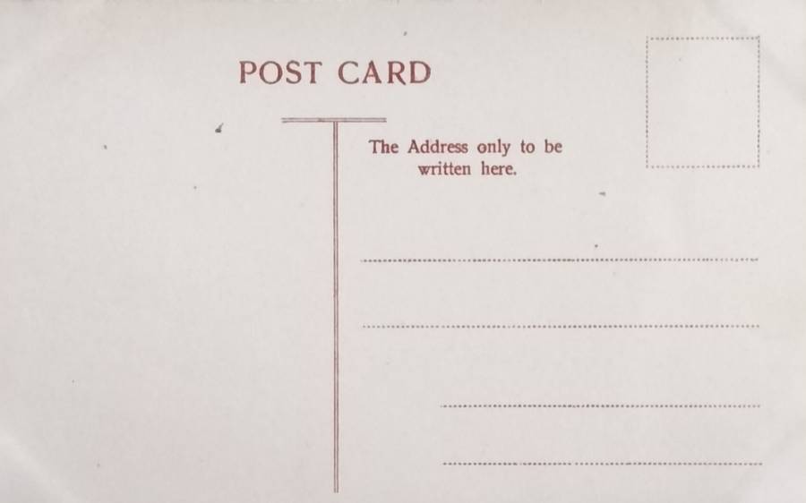Antique Post card - Johannesburg - Twist Street - New tramway bridge
