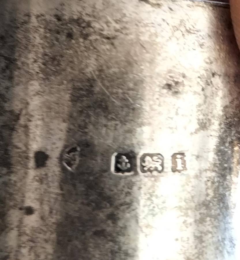 Antique Birmingham Silver serviette ring 30,9 g (4)