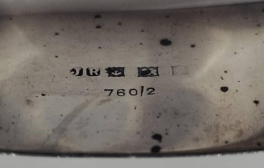 Birmingham silver napkin ring - 22g (28)