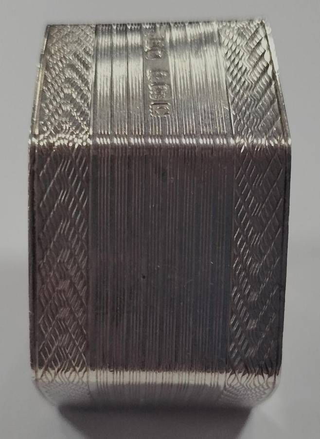 Birmingham silver napkin ring - 24g (6)