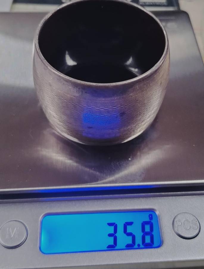 Birmingham silver napkin ring (bakelite inner)  - 35.8g (16)