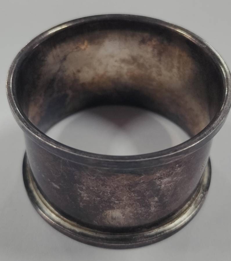 Birmingham silver napkin ring - 15.1g (27)