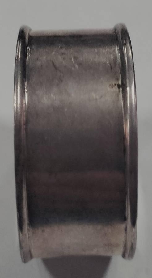 German silver napkin ring - 22.1g (24)