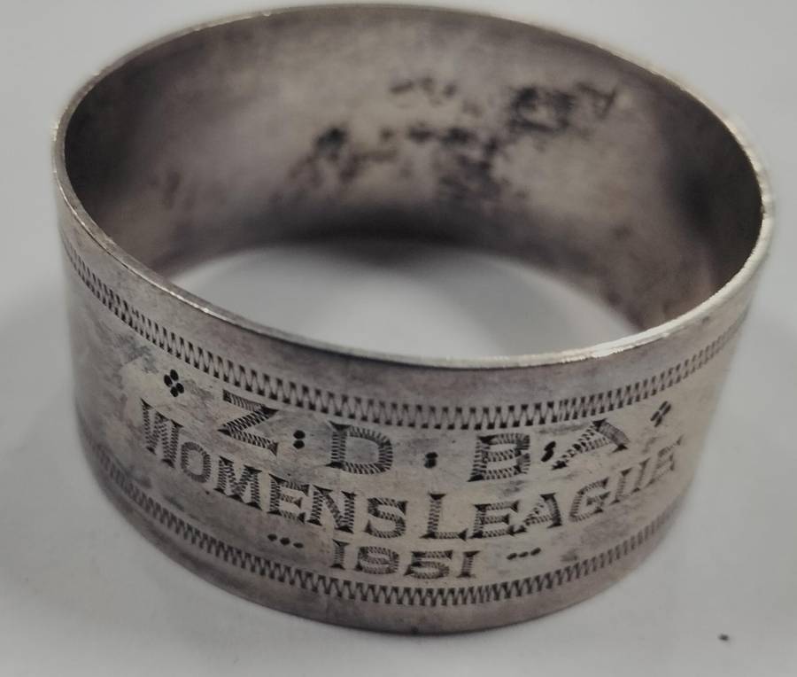 Beautiful Silver napkin ring - 28.7g (26)