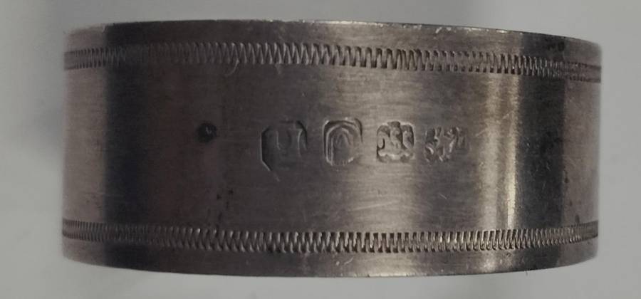 Vintage Silver napkin ring - 24,3g (29)