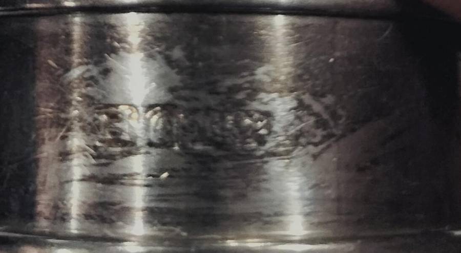 Vintage Silver napkin ring - 16.1g (30)