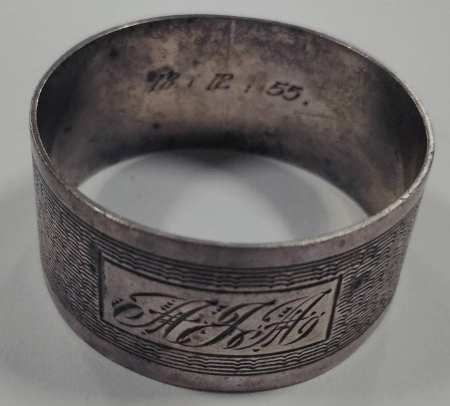 Vintage Silver napkin ring - 29.4g (31)