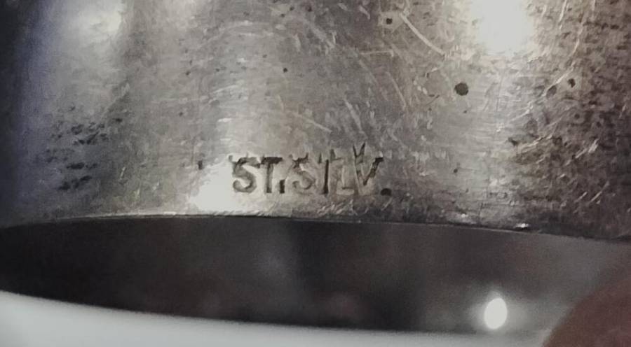 Vintage Silver napkin ring - 30g (32)