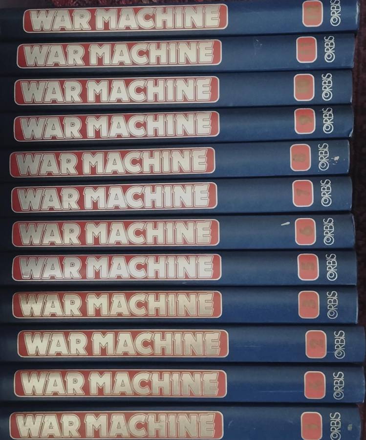 War Machine by Orbis (Complete set of 144 magazines bound in 12 volumes)