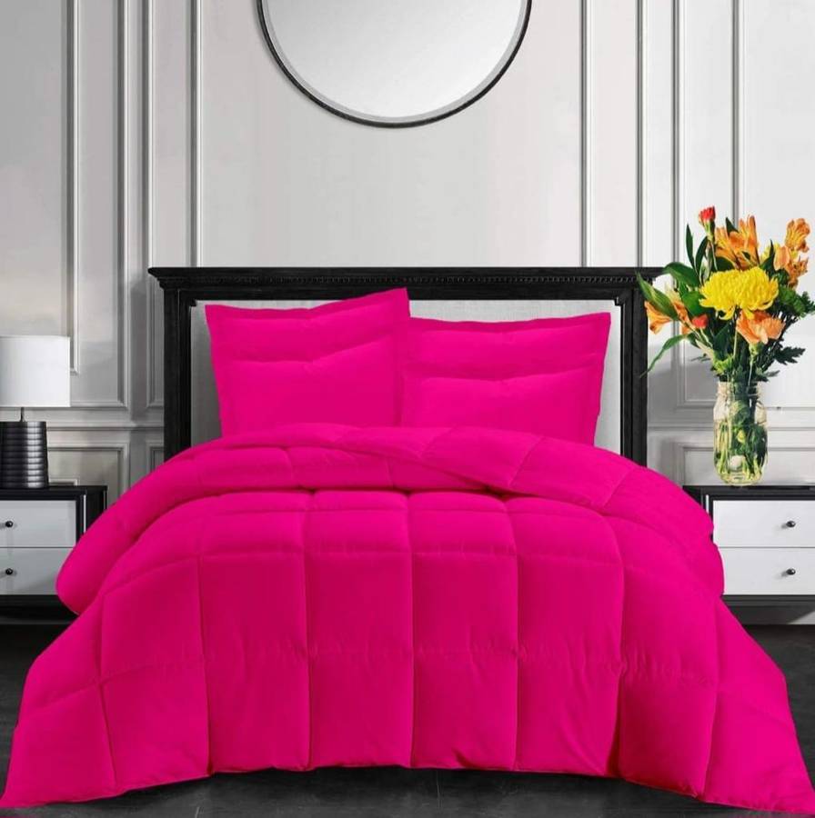 5pc Queen Comforter set Pink