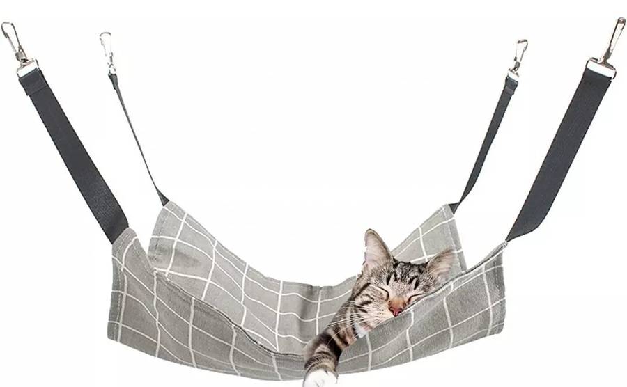 Pet Hammocks Grey And Green