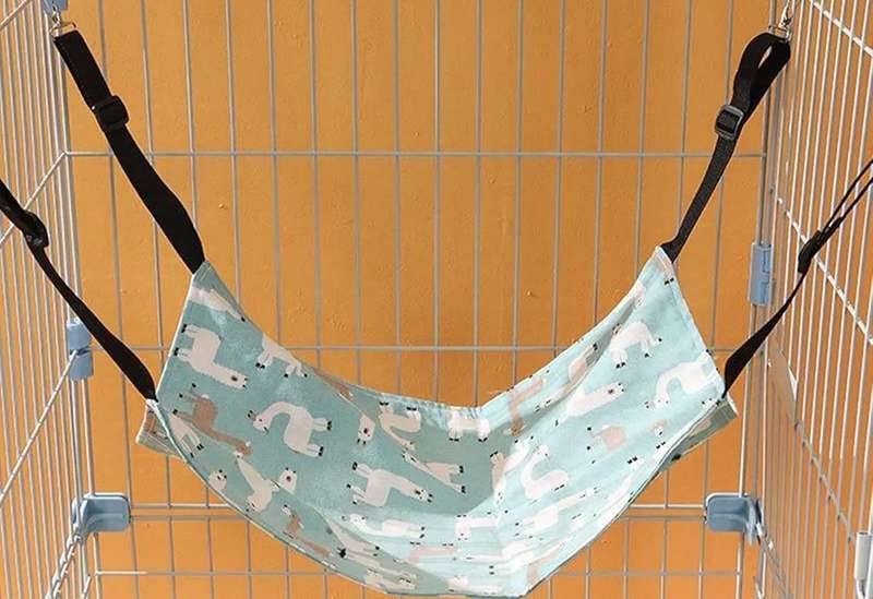 Pet Hammocks Grey And Green