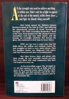 BOOKS -  The Strenght in us All , Sara Henderson