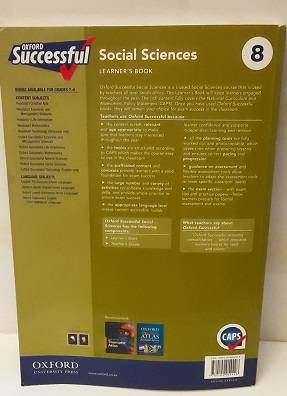 Book :  Social Sciences  grade 8 , Learners Book
