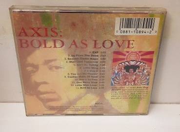 Music CD : Axis , the Jimi Hendrix Experience - good condition