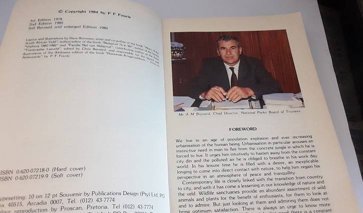 Books  : Kruger National Park Questions and Answers - P F Fourie