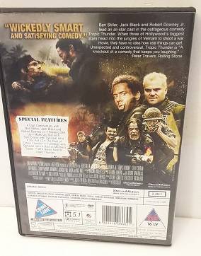 DVD  movie  :  Tropic Thunder   - good condition