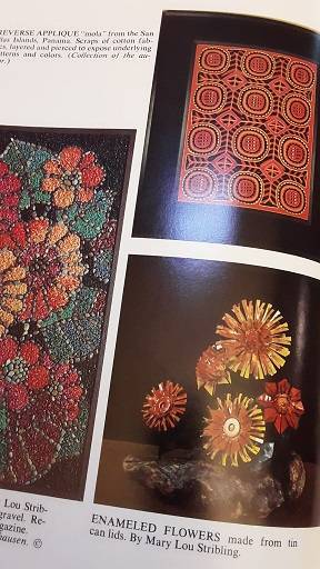 Books :  Art From Found Materials 403 illustrations 18 color plates, Mary Lou Stribling  - hardcover