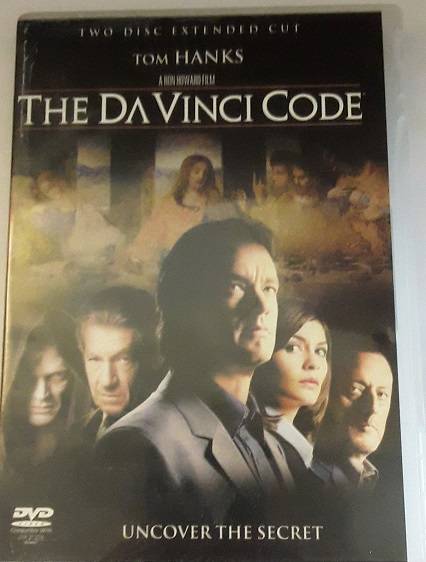 DVD movie  :   The Da Vinci Code , 2 disc extended cut   - good condition