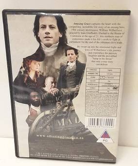 DVD Movie -  Amazing Grace , good condition