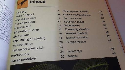 Book :  Die Wereld vsan Insekte , Keith Porter  hardcover