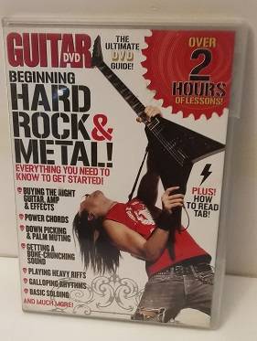 DVD movie  - Guitar DVD  2 Hours of lessons