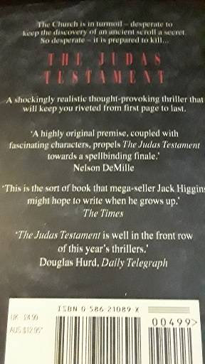 Books :   The Judas Testament - Daniel Eastman